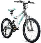 Bergsteiger Montreal 20, 24 Zoll Kinderfahrrad, geeignet f&uuml;r 6,7, 8, 9, 10, 11, 12,