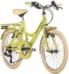 DACAPO Kinderfahrrad 20'' Toscana Gr&uuml;n 6 G&auml;nge RH 36 cm