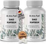 DAO Kapseln 240 St&uuml;ck (hochdosiert) - 300,000 HDU pro Tagesdosis - DAO Enzym aus