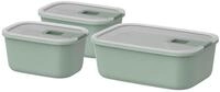 Mepal - Frischhaltdosen set 3-teilig EasyClip - Sch&uuml;ssel mit Deckel und