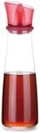 Tescoma Essigflasche VITAMINO 250 ml, Rot/Transparent | ideal als Essigspender zum