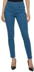 Tazzio Damen Jeans Skinny Fit, High Waist, Stretch, 5-Pocket-Style F138