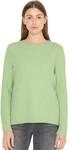 Cecil Softer Pullover in Unifarbe Bamboo Green Melange S