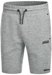 JAKO Damen Shorts Premium Basics, Hellgrau-Meliert, 44