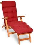 Beautissu Bequeme Liegenauflage Deckchair & Sonnenliegen 200x50cm Flair DC &ndash;...