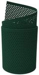 zaun|zu&reg; Premium Sichtschutzstreifen GELOCHT | genarbte Oberfl&auml;che | 20% Lochmuster