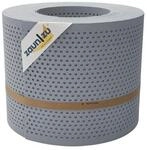 zaun|zu&reg; Premium Sichtschutzstreifen GELOCHT | genarbte Oberfl&auml;che | 20% Lochmuster