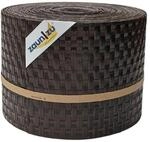 zaun|zu&reg; Rattan 26 Meter Rolle 19cm hoch | Sichtschutzstreifen PE f&uuml;r