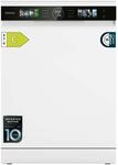Cecotec Kompakte Sp&uuml;lmaschine 60cm Bolero Aguazero 6620 C, 1850W, 15 Gedecke, 8