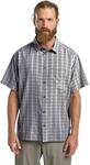 Jack Wolfskin Herren Meseta Shirt Hemd, Check Stark White, L EU