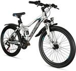Bergsteiger Broome 26 Zoll Kinderfahrrad, 21 Gang-Schaltung, StVZO, Mountainbike mit