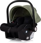 Chipolino Babyschale Vista i-Size (40-87cm) Gruppe 0+, Sonnendach, 3D-Kissen gr&uuml;n