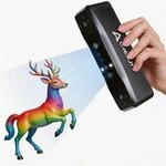 Creality Otter Lite Basic 3D Scanner, 0,05 mm Pr&auml;zision, Vierlinsen-System,