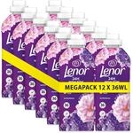 Lenor Weichsp&uuml;ler Megapack 12 &times; 36 Waschladungen, Bl&uuml;tentraum, 24 Stunden &bdquo;Wie