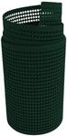 zaun|zu&reg; Rille Sichtschutzstreifen GELOCHT | 30% Lochmuster | PP f&uuml;r