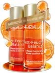 ARYA LAYA Fett-Feucht Balancer Klassiker, 2 x 50 ml &ndash; 2-Phasen Energie-Serum...