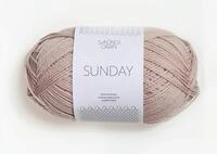 Sandnes Garn Sunday 50 g col.3511 pudder rosa
