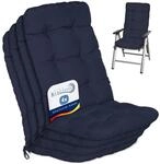 Beautissu 4er Set Hochlehner Auflagen Sitzpolster f&uuml;r Gartenst&uuml;hle Outdoor 