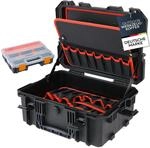 HMF 15603-02 Outdoor Werkzeugkoffer leer, Werkzeugkasten gro&szlig; | 46,5 x 36 x...