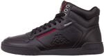 Kappa Unisex Hoher Sneaker 242764 schwarz, Schuhgr&ouml;&szlig;e:36 EU
