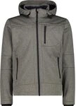 CMP Herren Zip Hoodie Jacke, arena mel, M