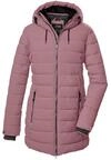 killtec Damen Steppparka/Parka mit Kapuze KOW 55 WMN QLTD PRK, rose dust, 46,