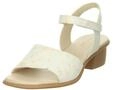 Think! Damen VIVI chromfrei gegerbte nachhaltige Sandale, IVORY GOLD 1000