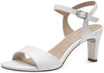 Tamaris Damen Sandalette mit Stilettoabsatz, wei&szlig;, 35 EU