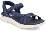 Skechers Damen Go Walk Flex Illuminate Hands Free Slip-ins Sandale, Navy, 42 EU
