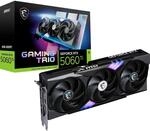 MSI GeForce RTX 5060 Ti 8G Gaming Trio OC - 8 GB GDDR7 (28Gbps/128-bit), PCIe 5,