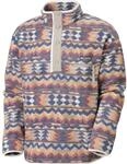 Columbia Herren Helvetia II Printed Half Snap Pullover, sea Salt-retrotree, L