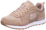 Skechers Damen Og 85 Goldn Gurl Sneaker, Tan Suede Nylon Rose Gold Trim, 38.5 EU
