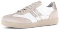 Gabor Damen Low-Top Sneaker, Frauen Sneaker,Best Fitting,Oak/Weiss/Puder (12),36 EU /