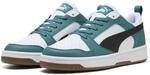 PUMA Erwachsene Rebound V6 Low Sneakers 37.5, Emerald Ice Black White Green