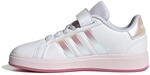 adidas Unisex Kinder Grand Court 2.0 Shoes Children, FTWR White/Iridescent/pink