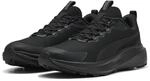 Puma Skyrocket Lite Trail Adult Unisex Stra&szlig;en-Laufschuh, Black-COOL Dark Gray, 42.5