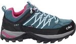 CMP Rigel Low Wmn Trekking Shoes Wp Damen Wanderschuhe, Dunkelblau Hellblau Deep Lake
