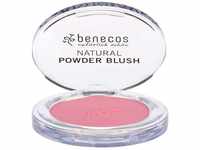 benecos - Naturkosmetik - Powder Blush - gepresst - mit Bio-Rizinusöl - mallow rose