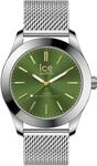 Ice-Watch - Ice Steel Silver Green Milanese - Montre Argent Pour Homme Avec Bracelet