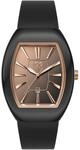 ICE-WATCH - Ice boliday Dome Black Sunset RG - Schwarze Damenuhr mit Silikonarmband -