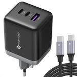 NOVOO 100W USB C Ladeger&auml;t GaN Ⅲ 3-Port USB C Netzteil Schnellladeger&auml;t PD