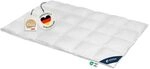 casimum Daunendecke, Premium Winterdecke Polar warm 200x200 cm, F&uuml;llung: 90% Daunen,