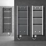 ECD Germany Badheizk&ouml;rper Elektrisch mit Heizstab 900W Gro&szlig;e Leistung - 400 x...