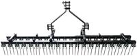 Rechen f&uuml;r Traktor Rasenstriegel Entmooser Hofegge 232cm Breite mit Federzinken 40