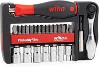 Wiha ProBuddy&reg; Evo 40-tlg. Bit- & Steckschl&uuml;ssel-Set 1/4" I Werkzeug Set