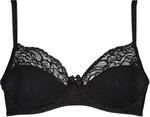 HUNKEM&Ouml;LLER Unwattierter B&uuml;gel-BH Sophie - Caviar - 80E