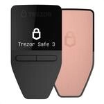 Trezor Safe 3 - Passphrase und Krypto Hardware Wallet mit Secure Element-Schutz...