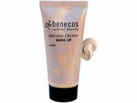 benecos Naturkosmetik - Creamy Make-up - flüssig - mattierend - vegan - nude