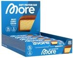 MORE Protein Bar, 10er Box, 10 x 50 g, Milky Candy Cream | Protein Riegel ohne