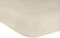 Mr.Sandman Elastan Basic Spannbetttuch Natur Gr&ouml;&szlig;e 140-160x200-220cm